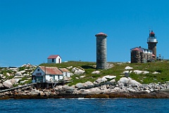 Matinicus Rock Lighthouse Used Two Towers Once